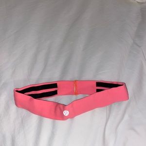 Lululemon womens cardio cross trainer headband, pink
